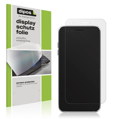Matte Displayschutzfolie von dipos passend für LG Zone 4, präziser Zuschnitt und blasenfrei montiert