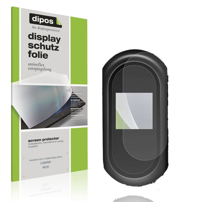 Matte Displayschutzfolie von dipos passend für LXMIMI M20, präziser Zuschnitt und blasenfrei montiert
