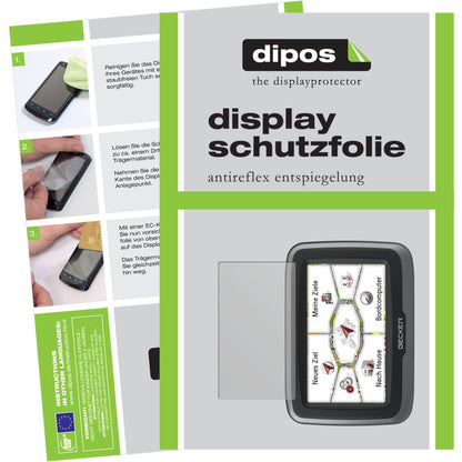 Matte Displayschutzfolie von dipos passend für mamba.4 Becker, präziser Zuschnitt und blasenfrei montiert