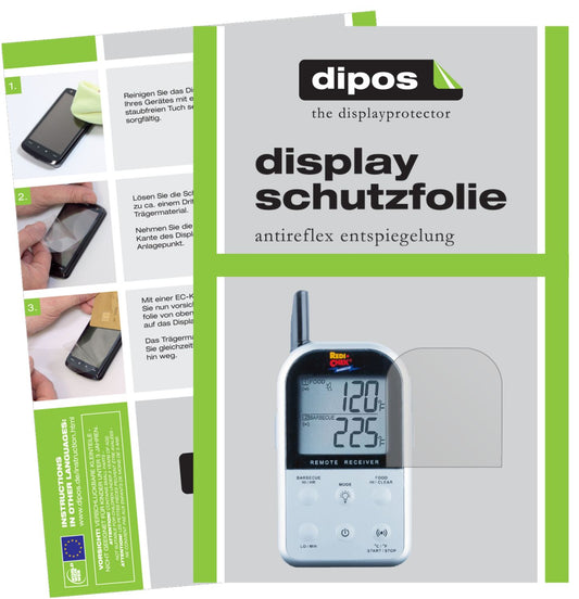 Matte Displayschutzfolie von dipos passend für Maverick ET-733, präziser Zuschnitt und blasenfrei montiert