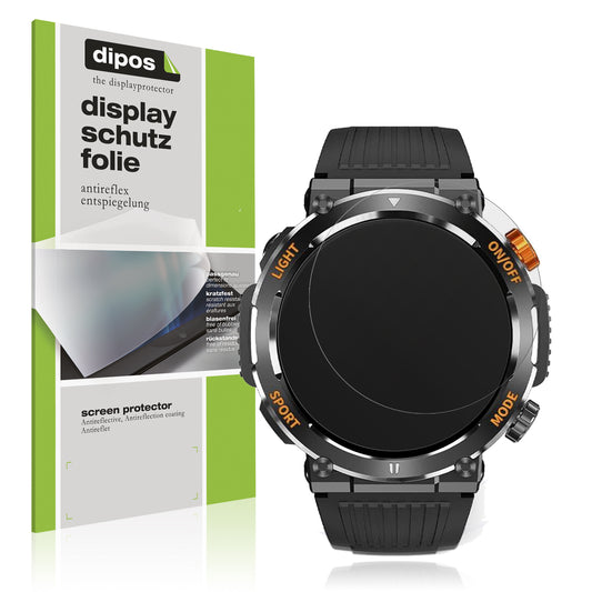 Matte Displayschutzfolie von dipos passend für MEGALITH K59, präziser Zuschnitt und blasenfrei montiert