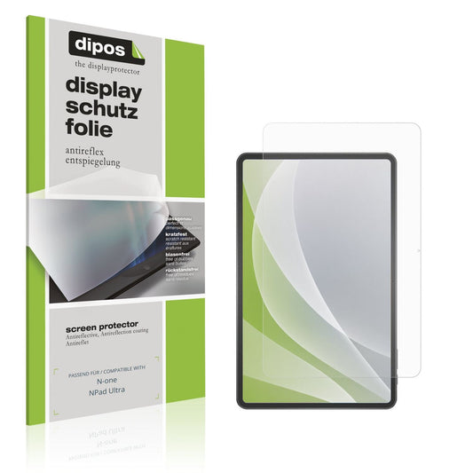 Matte Displayschutzfolie von dipos passend für N-one NPad Ultra, präziser Zuschnitt und blasenfrei montiert