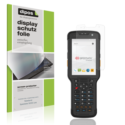 Matte Displayschutzfolie von dipos passend für Newland Speedata SD35 Leo, präziser Zuschnitt und blasenfrei montiert