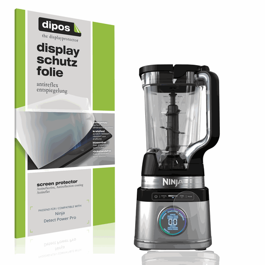 Matte Displayschutzfolie von dipos passend für Ninja Detect Power Pro, präziser Zuschnitt und blasenfrei montiert