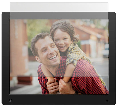 Matte Displayschutzfolie von dipos passend für NIX Advance 15 Zoll, präziser Zuschnitt und blasenfrei montiert