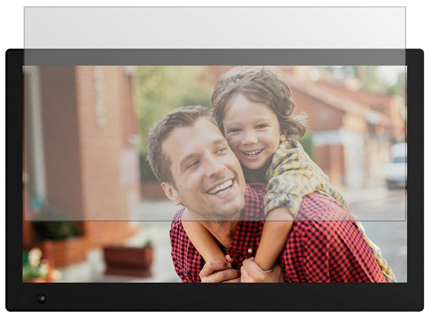 Matte Displayschutzfolie von dipos passend für NIX Advance 17.3 Zoll Widescreen, präziser Zuschnitt und blasenfrei montiert