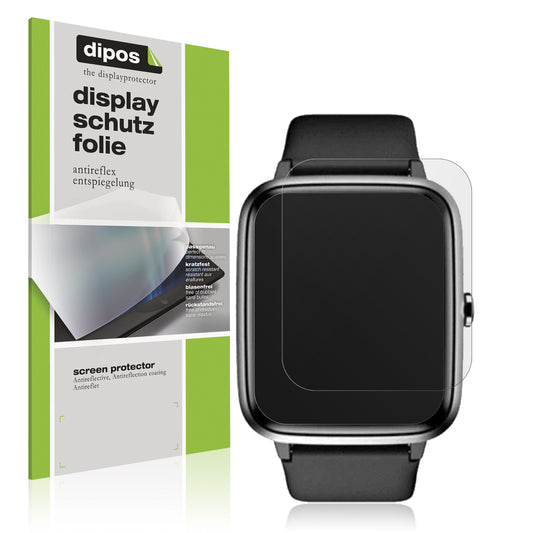 Matte Displayschutzfolie von dipos passend für Noise ColorFit Pro 2, präziser Zuschnitt und blasenfrei montiert