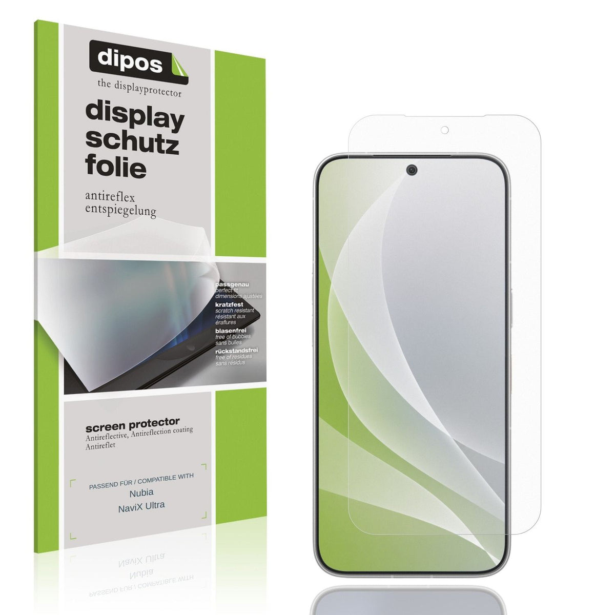 Displayschutz hergestellt in Deutschland, höchste Qualität made in Germany