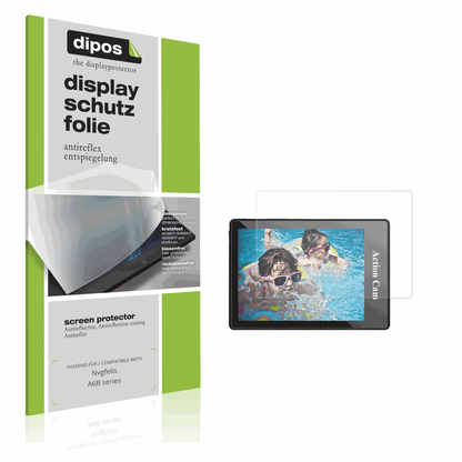 Matte Displayschutzfolie von dipos passend für Nvgfelis A6B series, präziser Zuschnitt und blasenfrei montiert