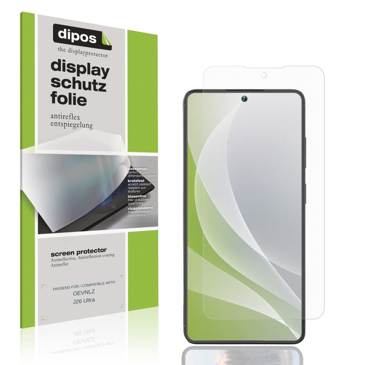 Displayschutz hergestellt in Deutschland, höchste Qualität made in Germany
