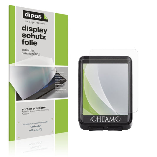 Matte Displayschutzfolie von dipos passend für OHFAMO YGP-ZXCSDJ, präziser Zuschnitt und blasenfrei montiert