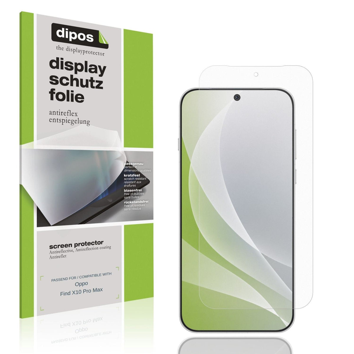 Displayschutz hergestellt in Deutschland, höchste Qualität made in Germany