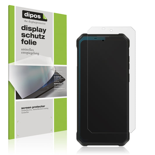 Matte Displayschutzfolie von dipos passend für Oukitel WP53s, präziser Zuschnitt und blasenfrei montiert