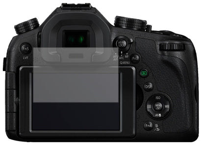 Matte Displayschutzfolie von dipos passend für Panasonic LUMIX DMC-FZ1000EG, präziser Zuschnitt und blasenfrei montiert