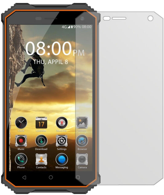 Matte Displayschutzfolie von dipos passend für Phonemax Rockey 2, präziser Zuschnitt und blasenfrei montiert
