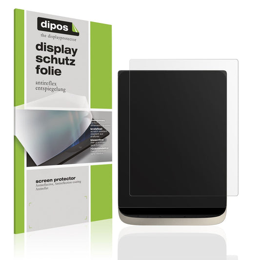 Matte Displayschutzfolie von dipos passend für PocketBook InkPad Color 3, präziser Zuschnitt und blasenfrei montiert