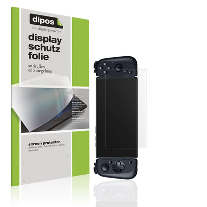 Matte Displayschutzfolie von dipos passend für Razer Edge 1, präziser Zuschnitt und blasenfrei montiert