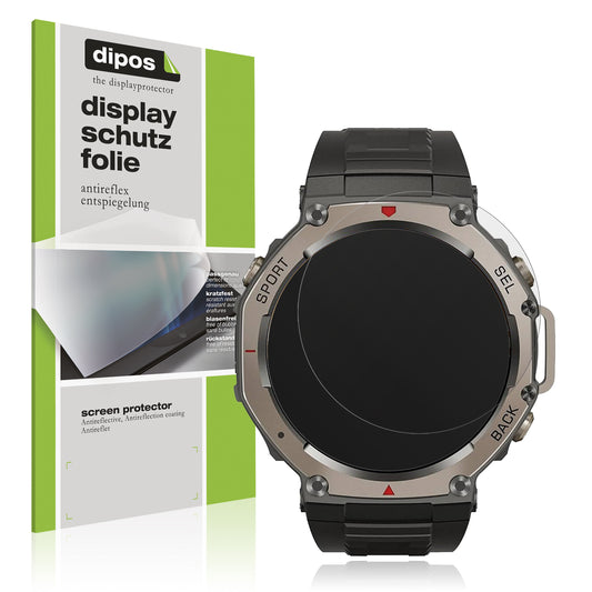 Matte Displayschutzfolie von dipos passend für Reiteag Sekoda GPS 1.43 Zoll, präziser Zuschnitt und blasenfrei montiert