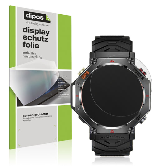 Matte Displayschutzfolie von dipos passend für Rmana KC91 1.39 Zoll, präziser Zuschnitt und blasenfrei montiert