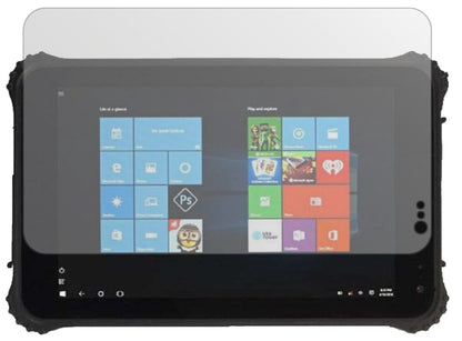 Matte Displayschutzfolie von dipos passend für Rugged Tablet ID-SQ8.0, präziser Zuschnitt und blasenfrei montiert
