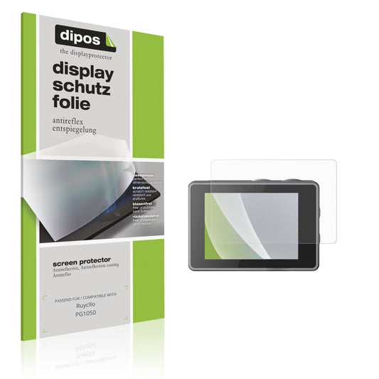 Matte Displayschutzfolie von dipos passend für Ruycllo PG1050, präziser Zuschnitt und blasenfrei montiert