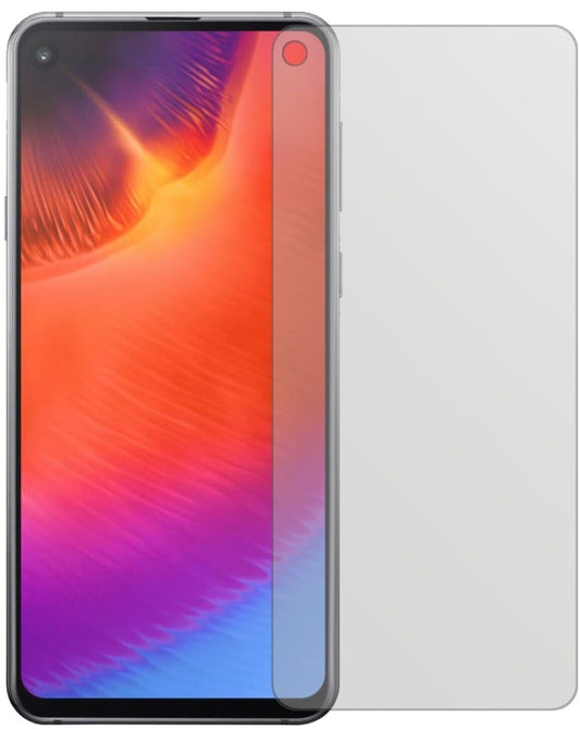 Matte Displayschutzfolie von dipos passend für Samsung Galaxy A60, präziser Zuschnitt und blasenfrei montiert