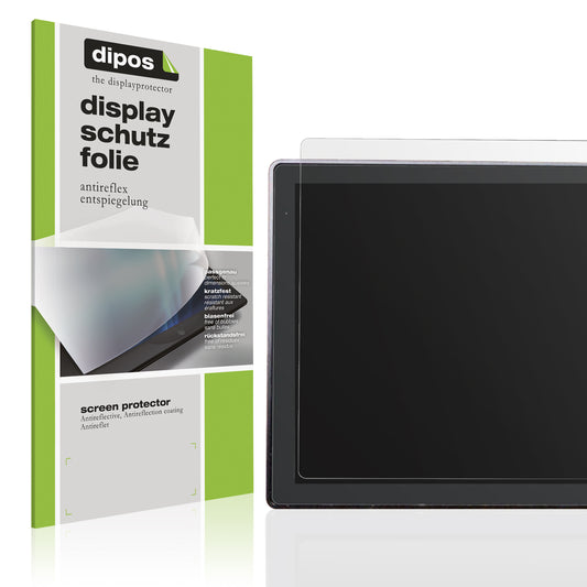 Matte Displayschutzfolie von dipos passend für Shelly Wall Display, präziser Zuschnitt und blasenfrei montiert