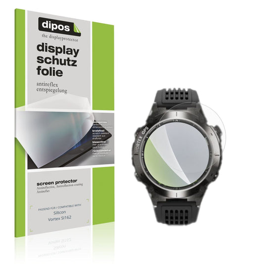 Matte Displayschutzfolie von dipos passend für Siltcon Vortex SI162, präziser Zuschnitt und blasenfrei montiert