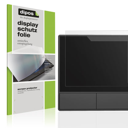 Matte Displayschutzfolie von dipos passend für SONOFF NSPanel-EU, präziser Zuschnitt und blasenfrei montiert