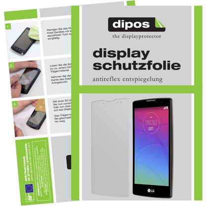 Matte Displayschutzfolie von dipos passend für Spirit LG, präziser Zuschnitt und blasenfrei montiert