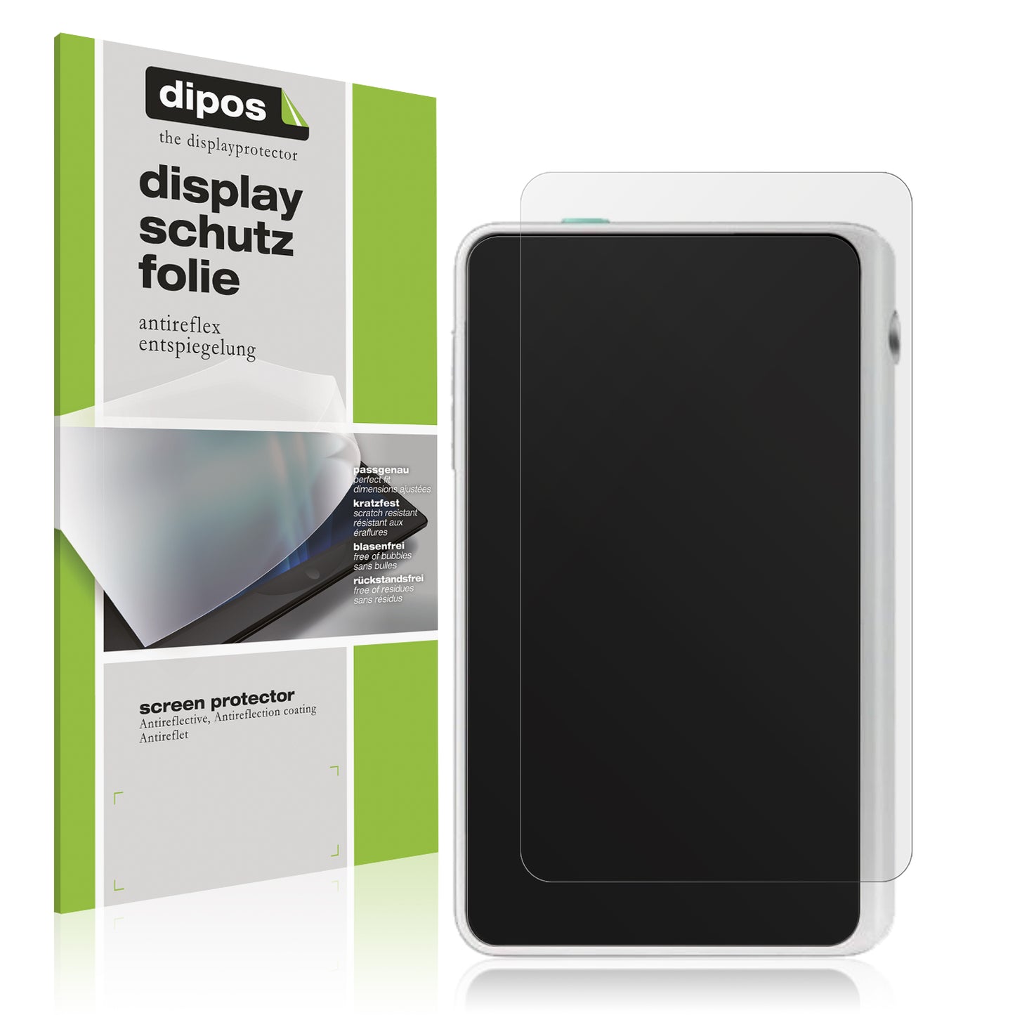 Matte Displayschutzfolie von dipos passend für Timekettle Fluentalk 1 mini, präziser Zuschnitt und blasenfrei montiert