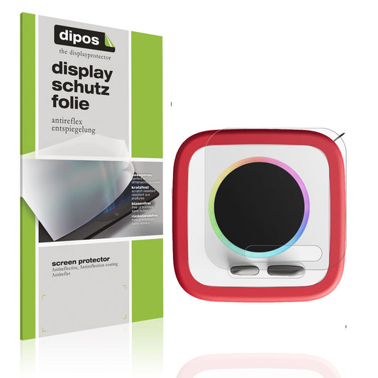 Matte Displayschutzfolie von dipos passend für Toni Toniebox 2, präziser Zuschnitt und blasenfrei montiert