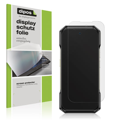 Matte Displayschutzfolie von dipos passend für Ulefone Armor 27 Pro 5G, präziser Zuschnitt und blasenfrei montiert