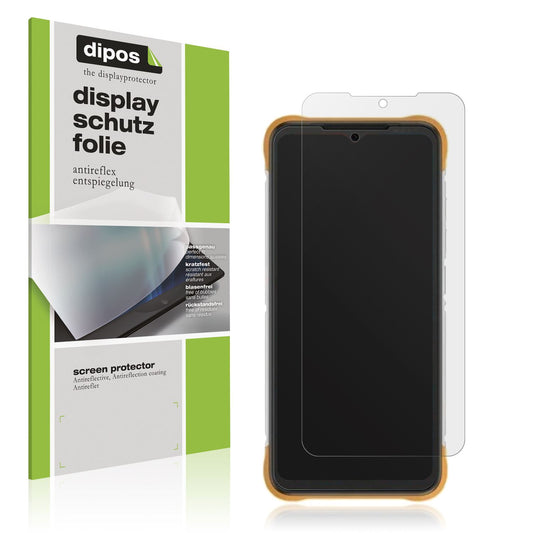 Matte Displayschutzfolie von dipos passend für Umidigi Bison X10, präziser Zuschnitt und blasenfrei montiert