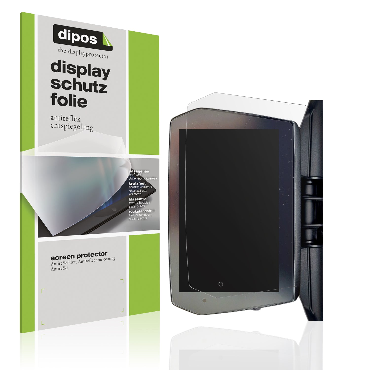 Matte Displayschutzfolie von dipos passend für Voge SR4 Max, präziser Zuschnitt und blasenfrei montiert