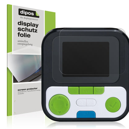 Matte Displayschutzfolie von dipos passend für Vtech Interaktives Video-Fernglas, präziser Zuschnitt und blasenfrei montiert