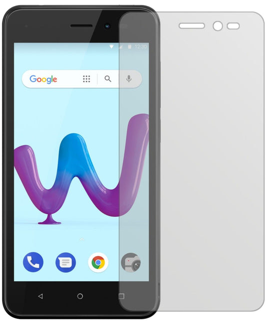 Matte Displayschutzfolie von dipos passend für Wiko Sunny 3, präziser Zuschnitt und blasenfrei montiert