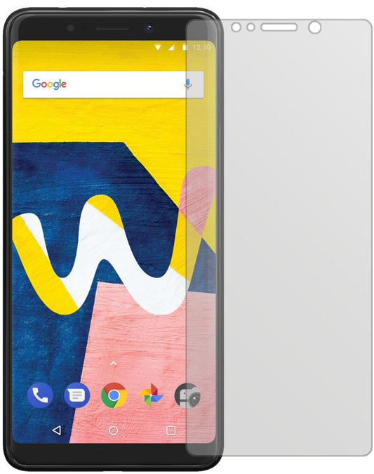 Matte Displayschutzfolie von dipos passend für Wiko View Lite, präziser Zuschnitt und blasenfrei montiert