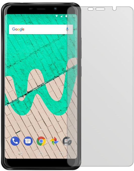 Matte Displayschutzfolie von dipos passend für Wiko View Max, präziser Zuschnitt und blasenfrei montiert