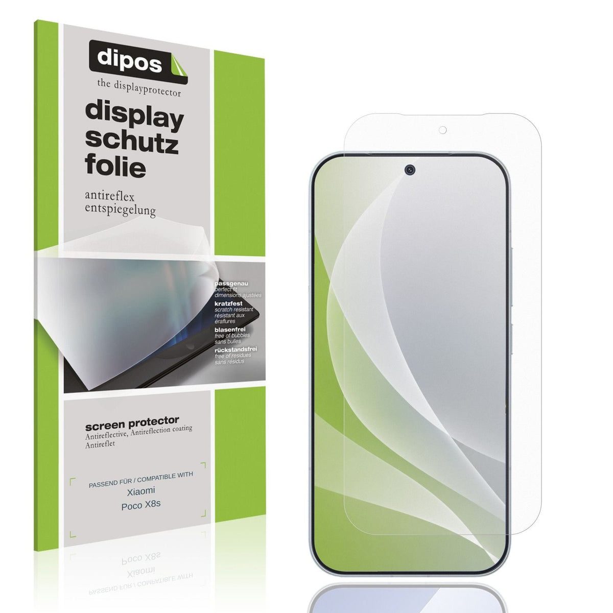 Displayschutz hergestellt in Deutschland, höchste Qualität made in Germany