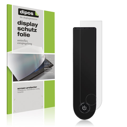 Matte Displayschutzfolie von dipos passend für Xiaomi Scooter 5 Pro, präziser Zuschnitt und blasenfrei montiert