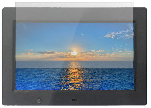 Matte Displayschutzfolie von dipos passend für Xoro DPF 10B1, präziser Zuschnitt und blasenfrei montiert