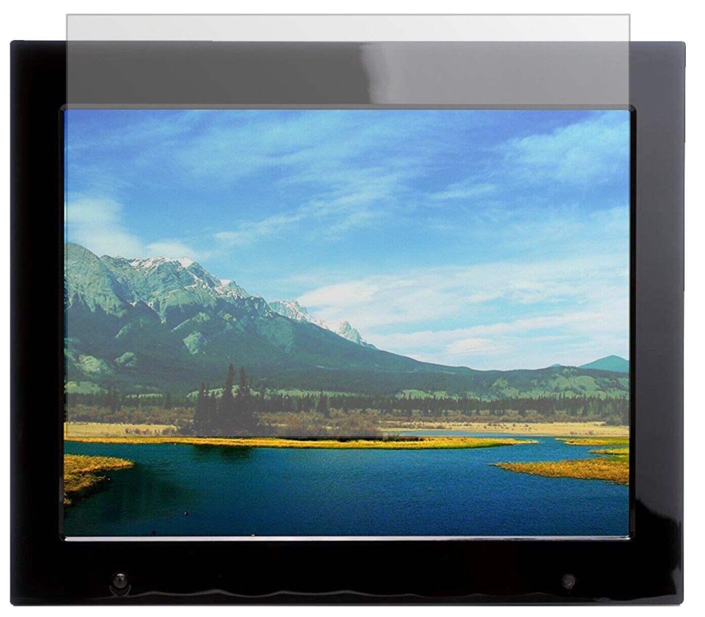 Matte Displayschutzfolie von dipos passend für Xoro DPF 15B1, präziser Zuschnitt und blasenfrei montiert