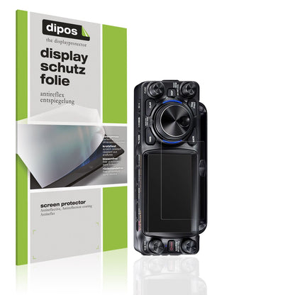Matte Displayschutzfolie von dipos passend für Yeasu FTX-1, präziser Zuschnitt und blasenfrei montiert