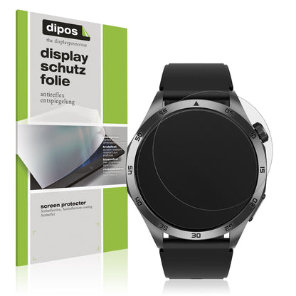 Matte Displayschutzfolie von dipos passend für YYKY E02, präziser Zuschnitt und blasenfrei montiert