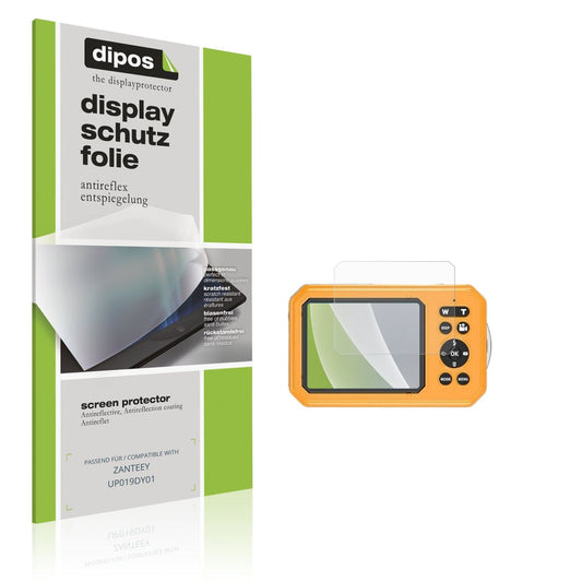 Matte Displayschutzfolie von dipos passend für ZANTEEY UP019DY01, präziser Zuschnitt und blasenfrei montiert