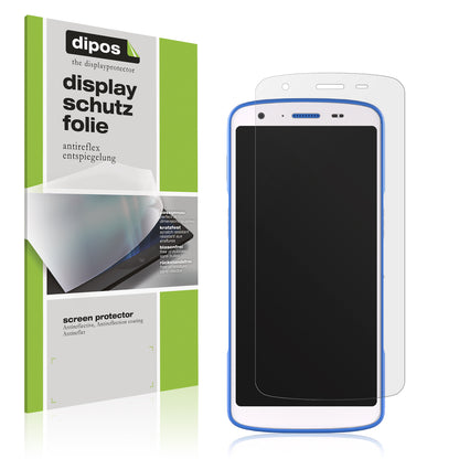 Matte Displayschutzfolie von dipos passend für Zebra HC 50, präziser Zuschnitt und blasenfrei montiert