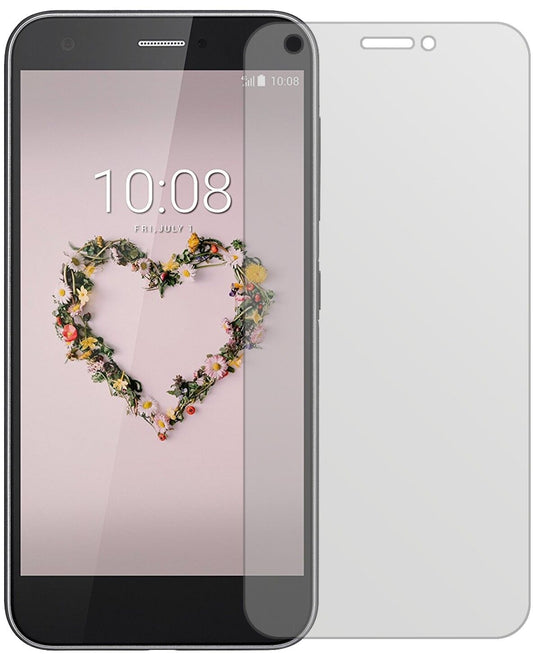 Matte Displayschutzfolie von dipos passend für ZTE Blade A512, präziser Zuschnitt und blasenfrei montiert