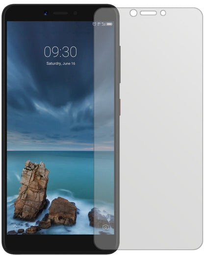 Matte Displayschutzfolie von dipos passend für ZTE Blade A7 Vita, präziser Zuschnitt und blasenfrei montiert