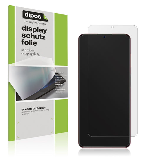Matte Displayschutzfolie von dipos passend für ZTE Blade V40 Vita, präziser Zuschnitt und blasenfrei montiert